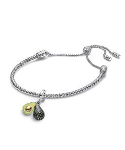 Avocado Dangle Charm Bracelet Set