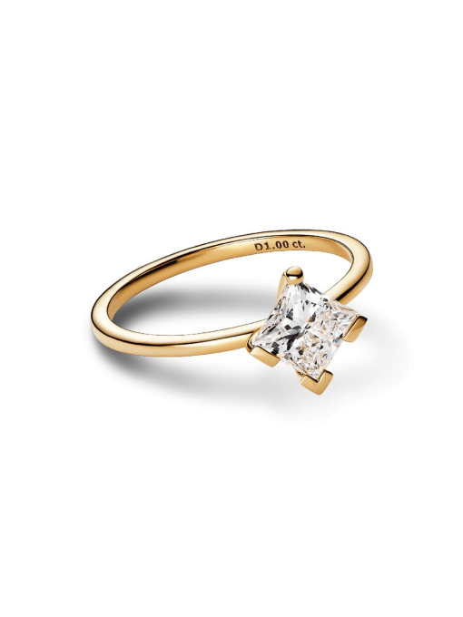 Pandora Nova 14k Gold Lab-grown Diamond Ring - Image 4