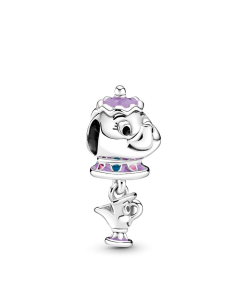 Disney Beauty and the Beast Mrs. Potts and Chip Dangle Charm