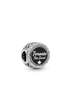 FINAL SALE - Toronto Night Skyline Charm