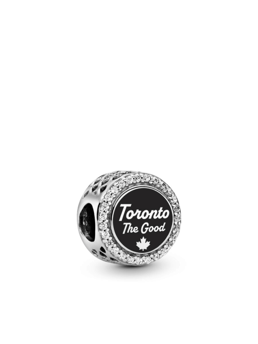 FINAL SALE - Toronto Night Skyline Charm