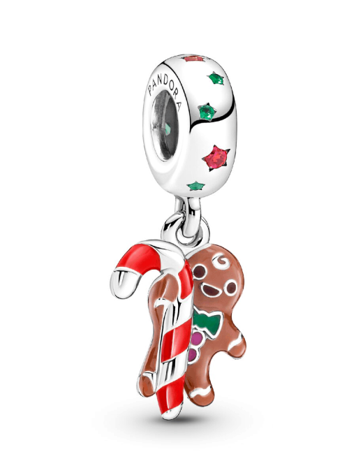 Gingerbread Man Dangle Charm - Image 3