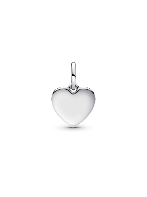 Engravable Love Heart Dangle Charm - Image 7