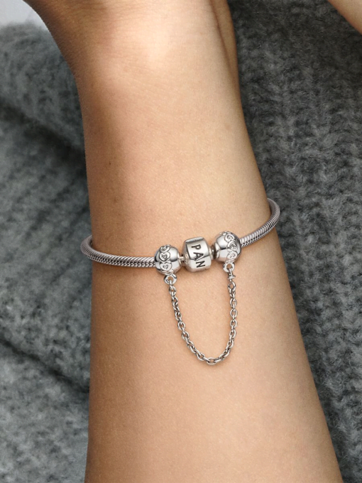 Band of Hearts Safety Chain Charm - Image 2