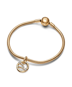 Taurus Zodiac Dangle Charm Bracelet Set