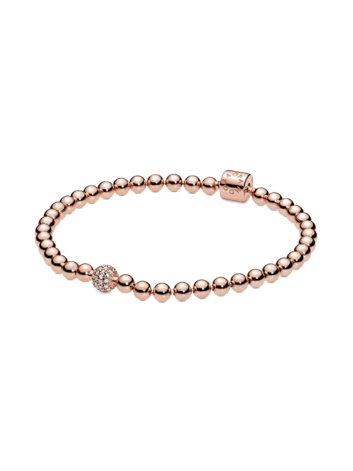 Beads & Pave Bracelet