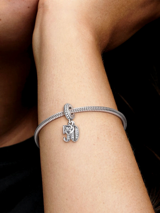 50th Celebration Dangle Charm - Image 2