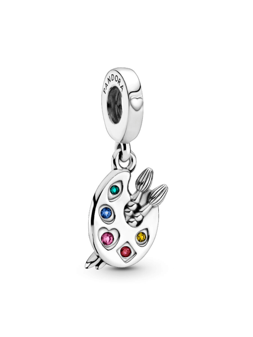 Artist's Palette Dangle Charm - Image 2