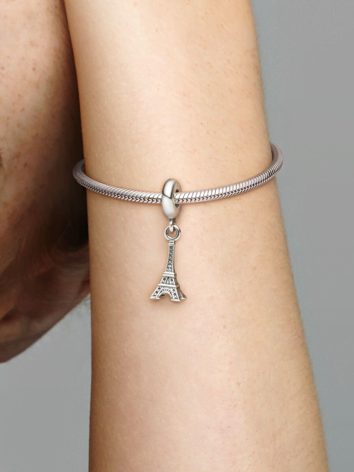 Paris Eiffel Tower Dangle Charm - Image 2