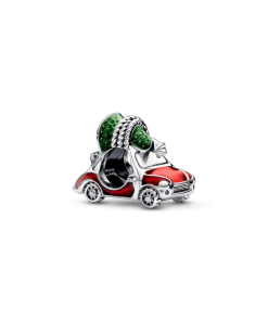 Festive Car & Christmas Tree Charm