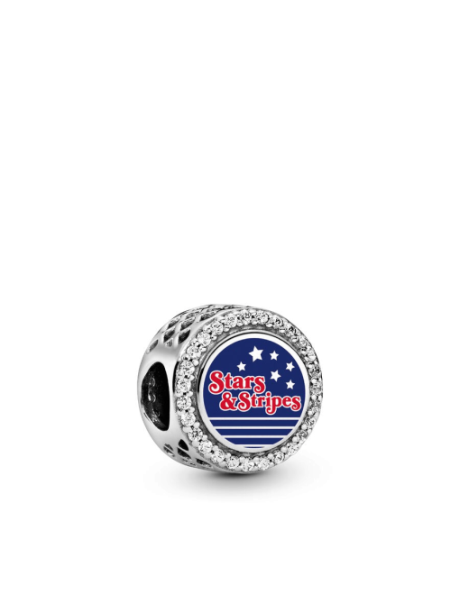 Engravable Stars & Stripes Charm