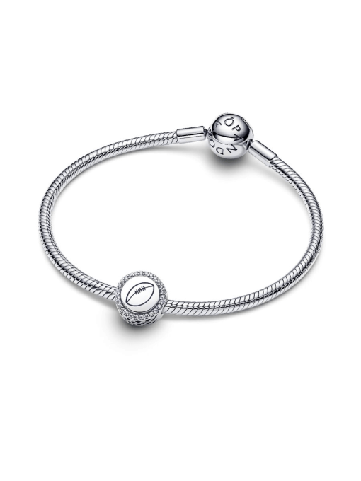 Engravable Football Charm - Image 3