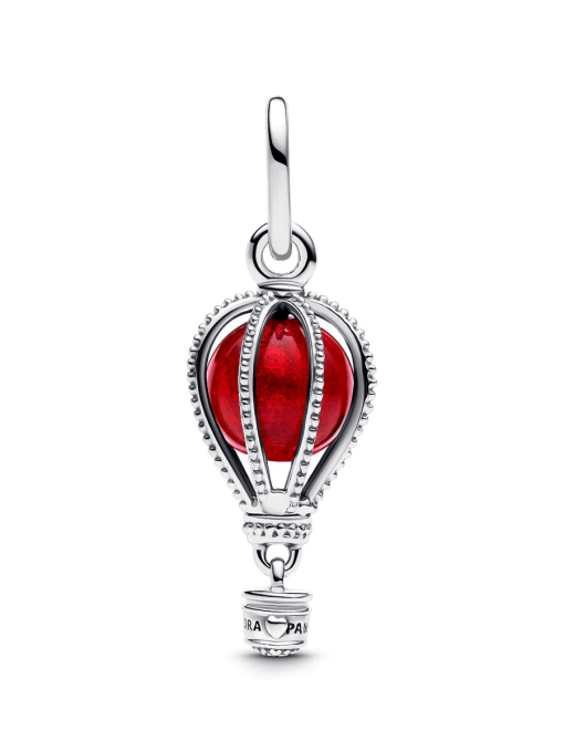 Hot Air Balloon Murano Glass Dangle Charm - Image 5