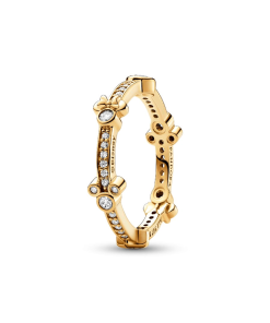 Disney Mickey Mouse & Minnie Mouse Sparkling Eternity Ring