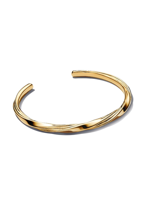 Twisted Open Bangle - Image 5