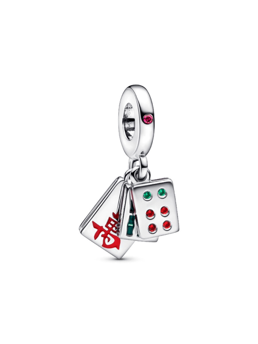 Mahjong Triple Dangle Charm - Image 2