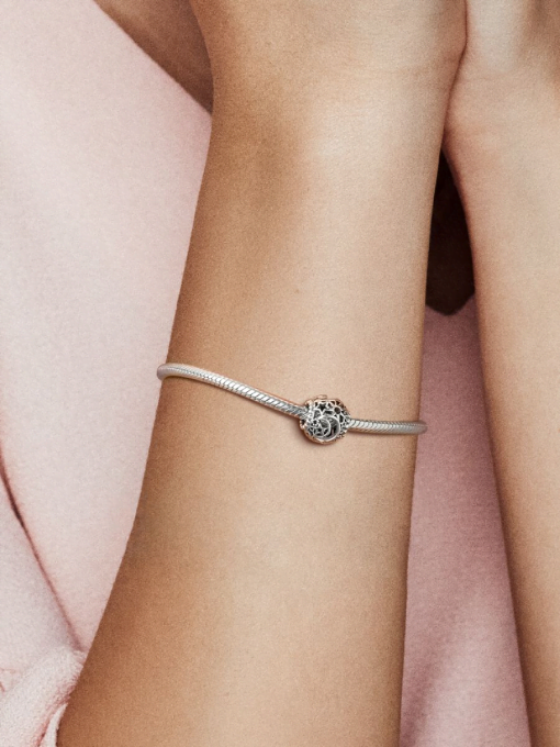 Openwork Sun, Stars & Moon Charm - Image 2