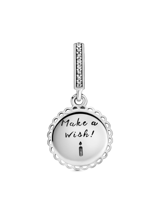 Pink Birthday Cake Dangle Charm - Image 7