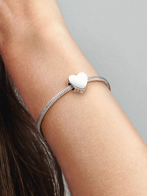 Engravable Heart Charm - Image 2