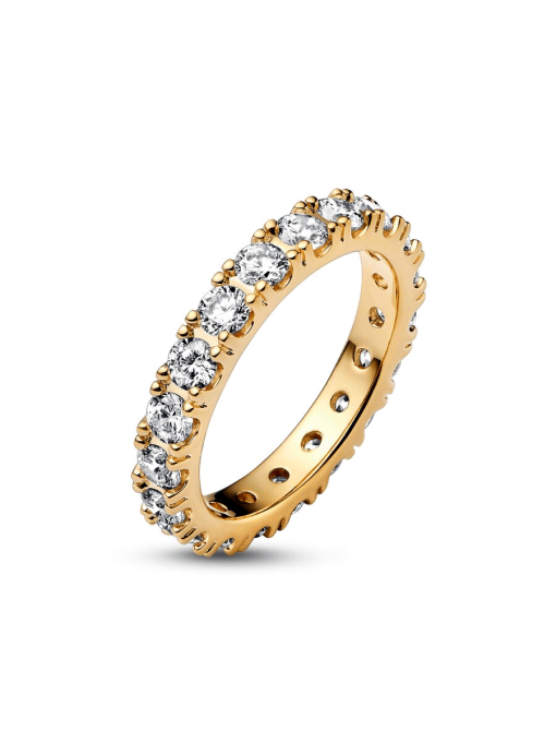 Sparkling Row Eternity Ring - Image 5