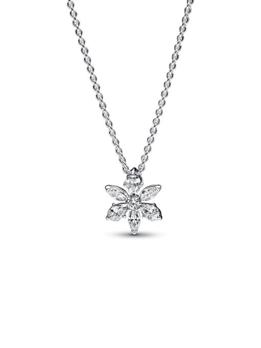 Sparkling Herbarium Cluster Pendant Necklace