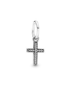 Sparkling Cross Dangle Charm