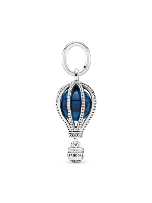 Blue Hot Air Balloon Travel Charm - Image 5