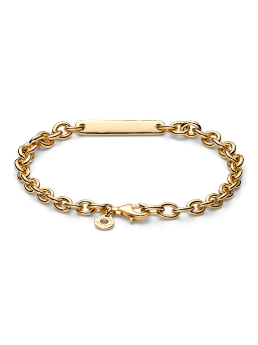 Engravable Bar Link Bracelet - Image 7