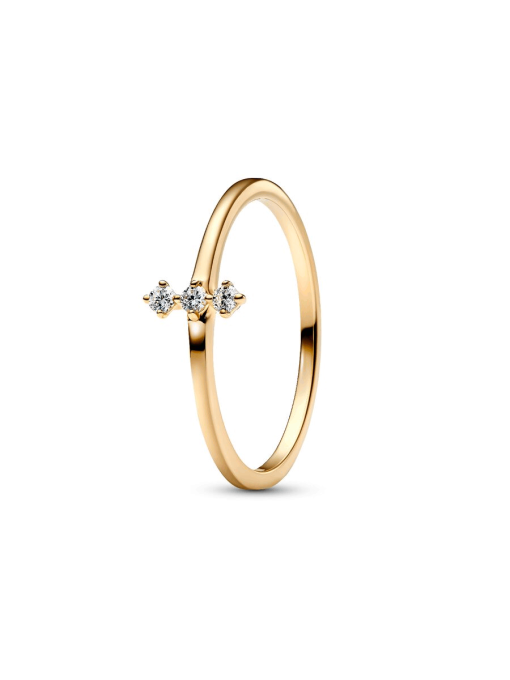 Pandora Era Lab-Grown Diamond Trio Ring - Image 3