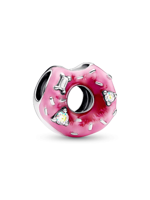 Sparkling Sprinkled Donut Charm - Image 3