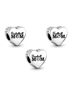 Sports Mom Charm Trio