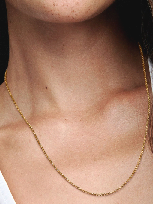 Rolo Chain Necklace - Image 2