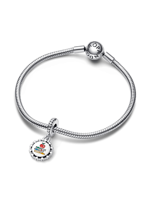 Schoolteacher Engravable Dangle Charm - Image 3