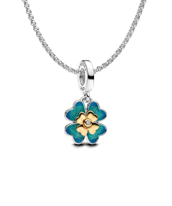Four Leaf Clover Club Good Things Are Coming Charm Necklace