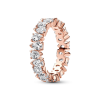 Alternating Sparkling Band Ring