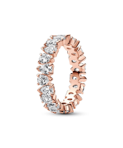 Alternating Sparkling Band Ring