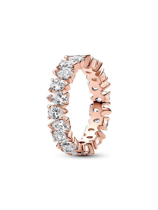 Alternating Sparkling Band Ring