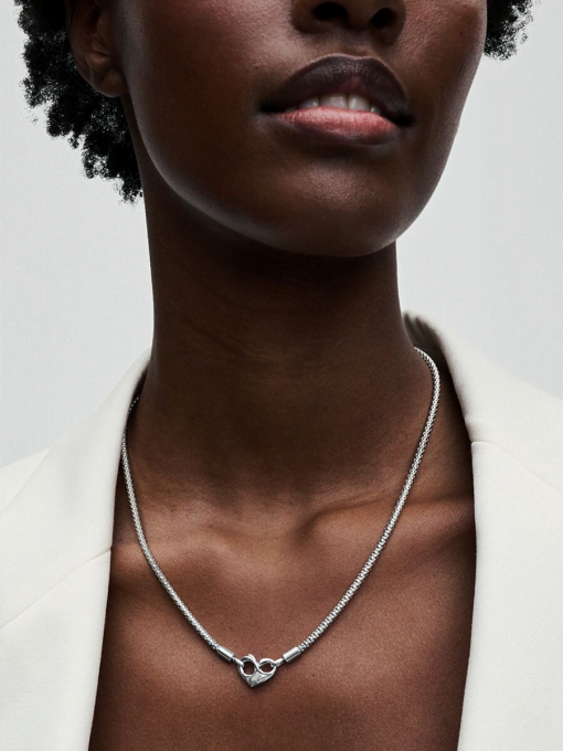 Pandora Moments Studded Chain Necklace - Image 4