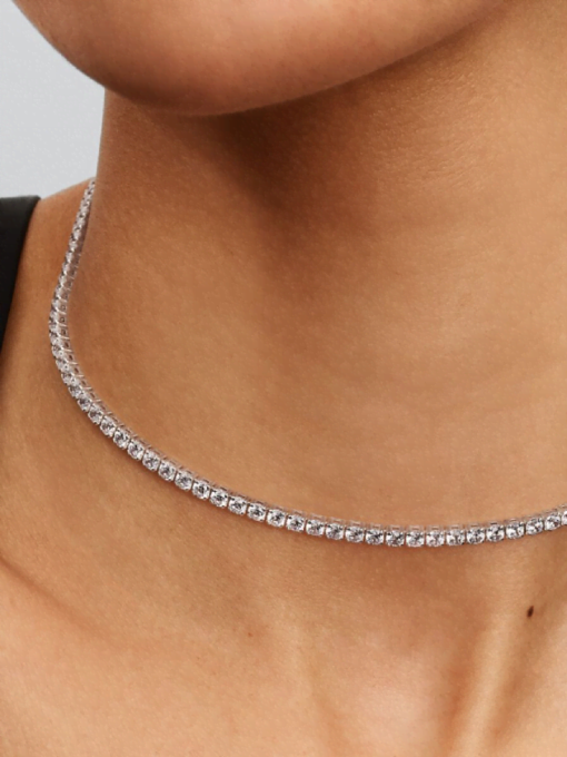 Tennis Choker Necklace - Image 2