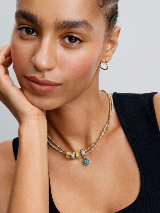 Asymmetrical Heart Hoop Earrings - Image 6
