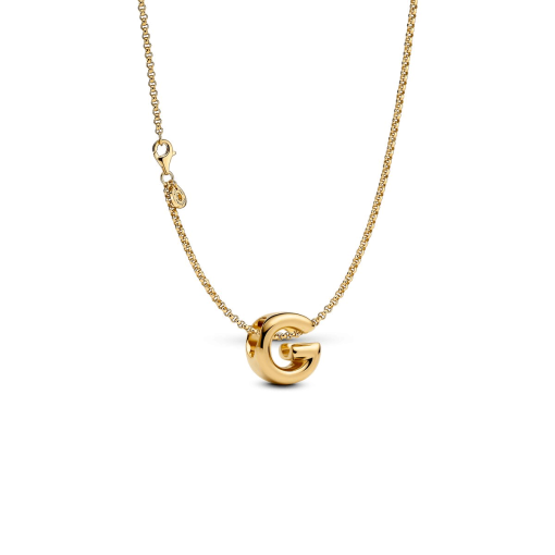 Letter G Charm Necklace