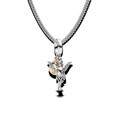 Cupid Dangle Charm Necklace
