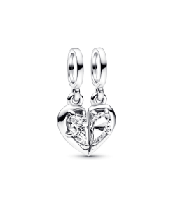 Splittable Mother & Daughter Dangle Charm