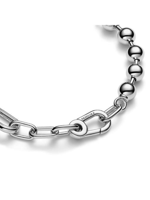 Pandora ME Metal Bead & Link Chain Bracelet - Image 3