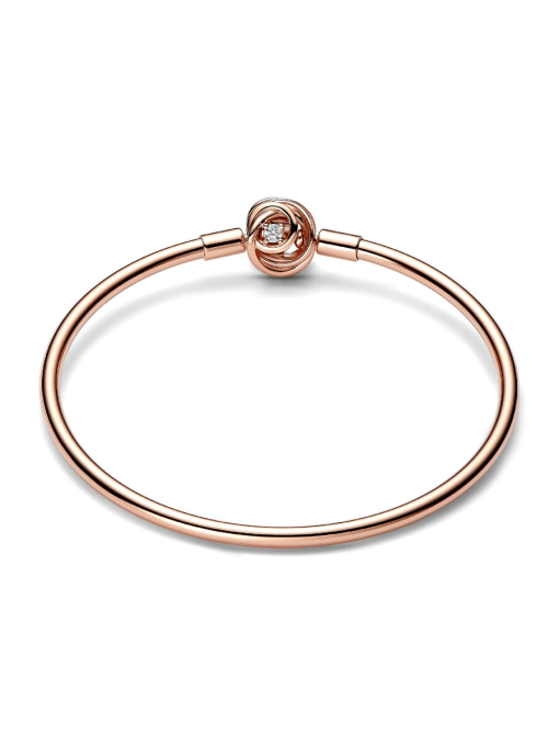 Pandora Moments Encircled Clasp Bangle - Image 5