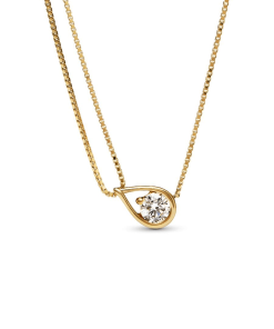 Pandora Infinite 14k Gold Lab-grown Diamond Double Chain Collier Necklace