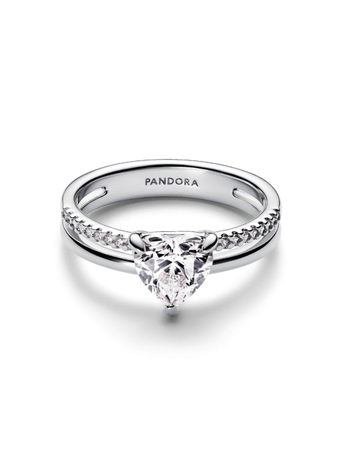 Double Band Heart Ring - Image 5