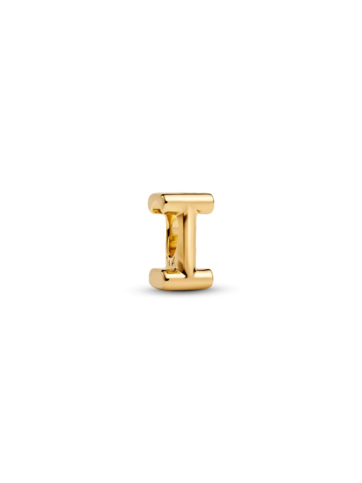 Letter I Charm Necklace - Image 3
