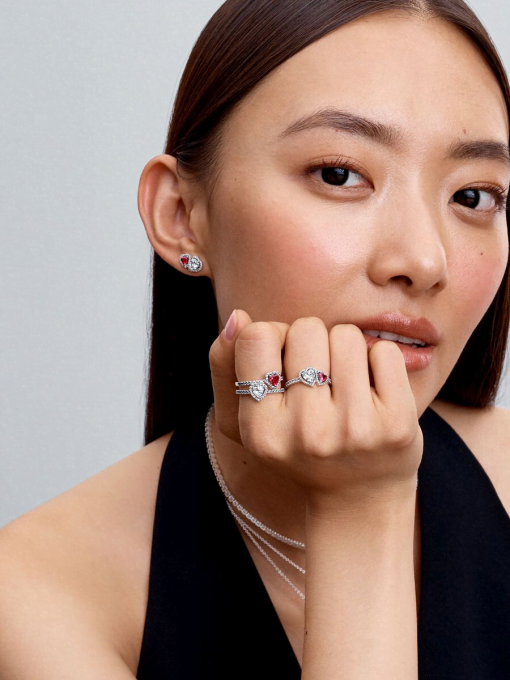 Halo Hearts Ring - Image 6