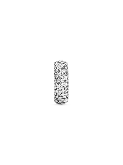 Clear Sparkle Spacer Charm - Image 4
